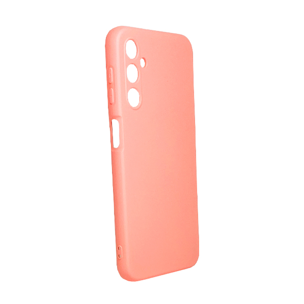Чехол Original Soft Touch Case for Samsung A24-A245 Pink with Camera Lens