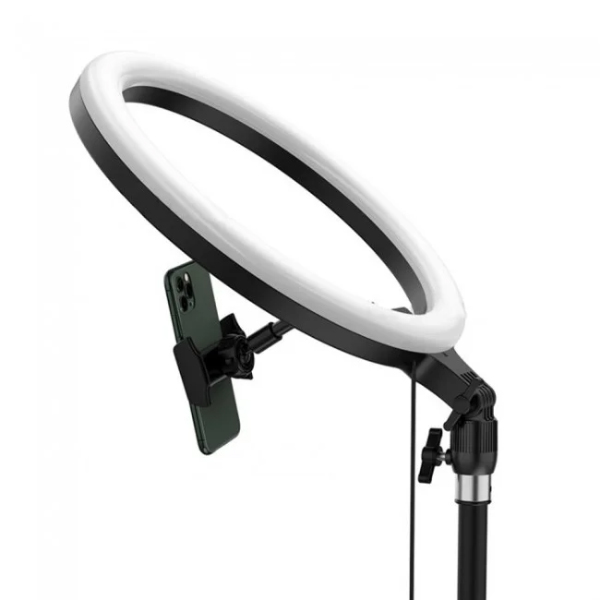 Набор для блогеров 2 в 1 кольцевая лампа Baseus Live Stream Stand 12-inch Light Ring (CRZB12-B01)
