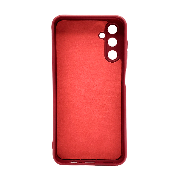 Чехол Original Soft Touch Case for Samsung A24-A245 Marsala with Camera Lens