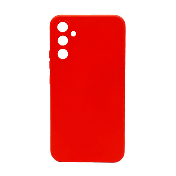 Чехол Original Soft Touch Case for Samsung M34-M346 Red with Camera Lens