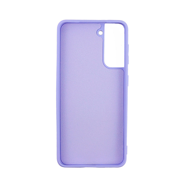 Чехол Original Soft Touch Case for Samsung S21/G991 Violet Kitty