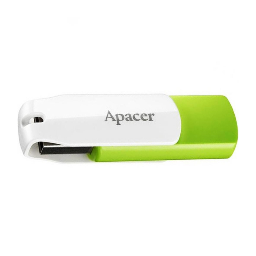 Флешка Apacer 32Gb AH335 Green/White USB 2.0
