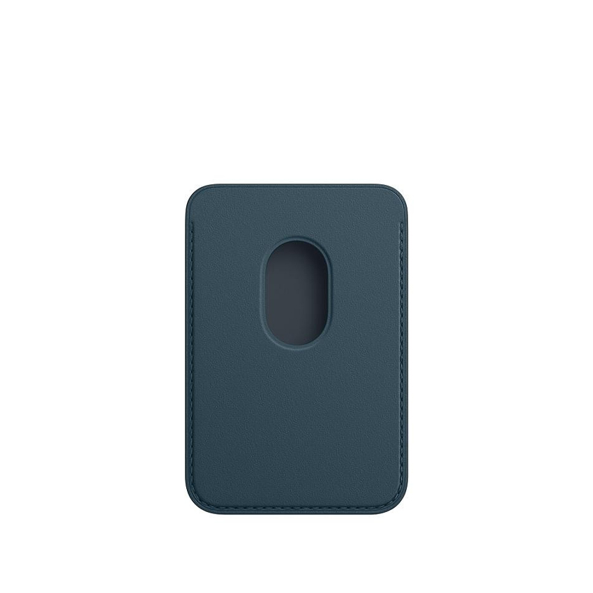 Чохол для пластикових карт Apple iPhone Leather Wallet with MagSafe Baltic Blue