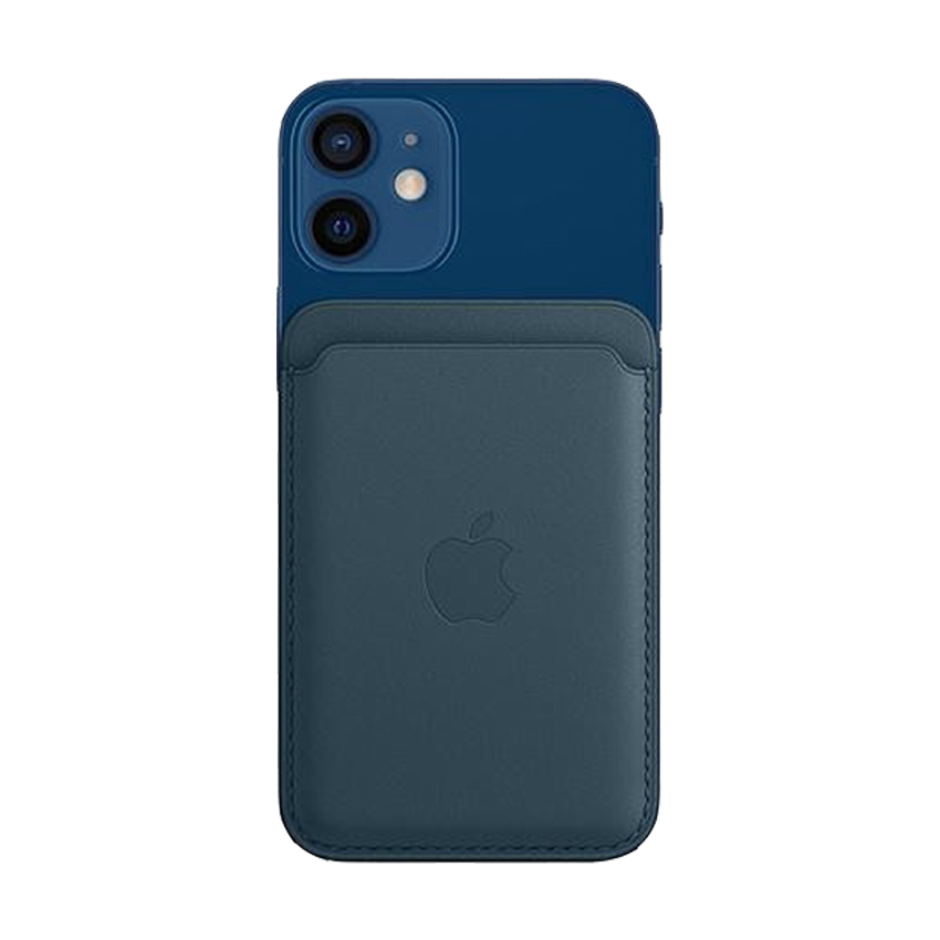 Чехол для пластиковых карт Apple iPhone Leather Wallet with MagSafe Baltic Blue