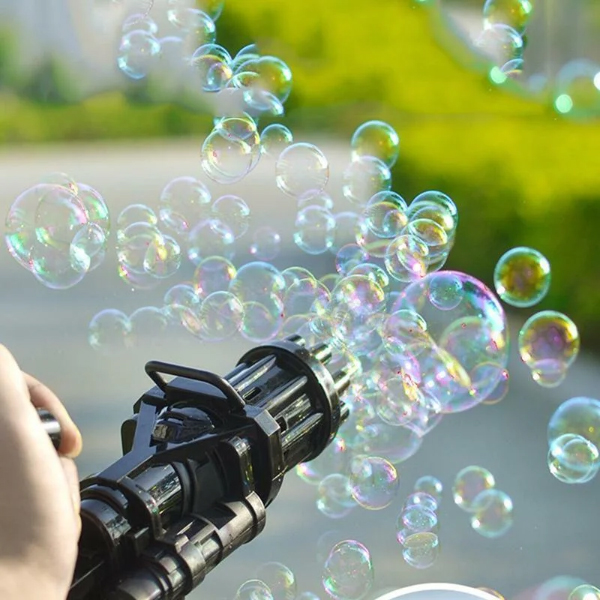 Кулемет генератор мильних бульбашок BUBBLE GUN BLASTER