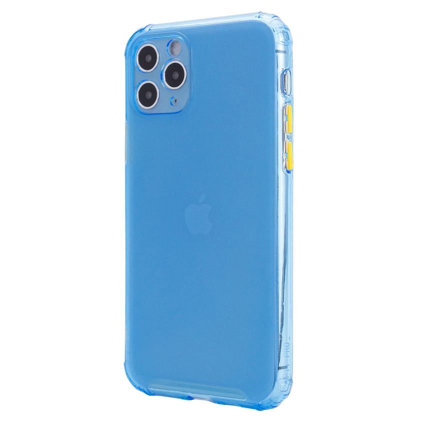Чехол накладка Colorful Matte Case для iPhone 11  Pro Blue