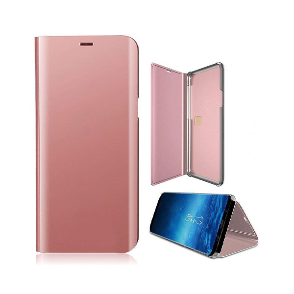 Чехол книжка Kira Slim Shell для Samsung S10 Lite/G770 Rose Gold Clear View Standing Cover