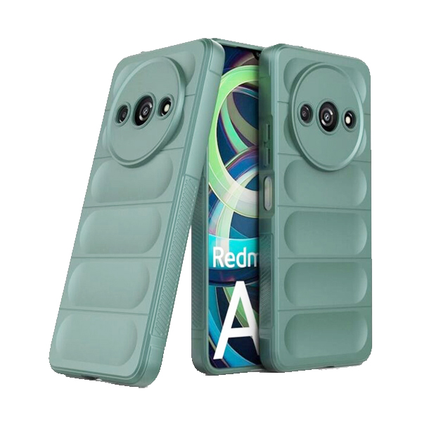 Чохол Cosmic Magic Shield for Xiaomi Redmi A3/Poco C61 Dark Green with Camera Lens