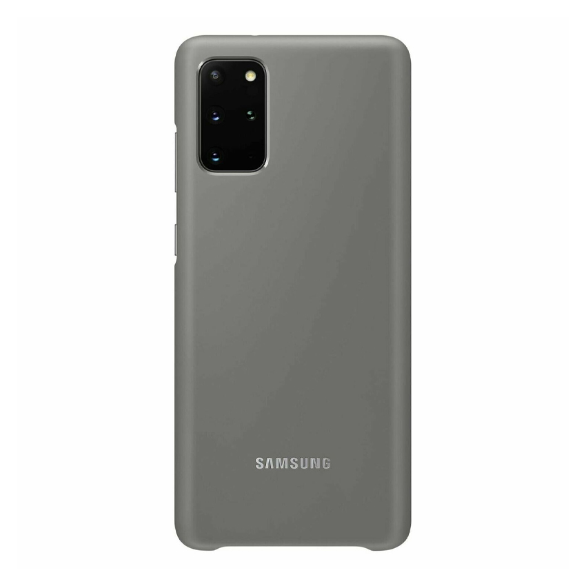 Чохол накладка Samsung G985 Galaxy S20 Plus LED Cover Grey (EF-KG985CJEG)