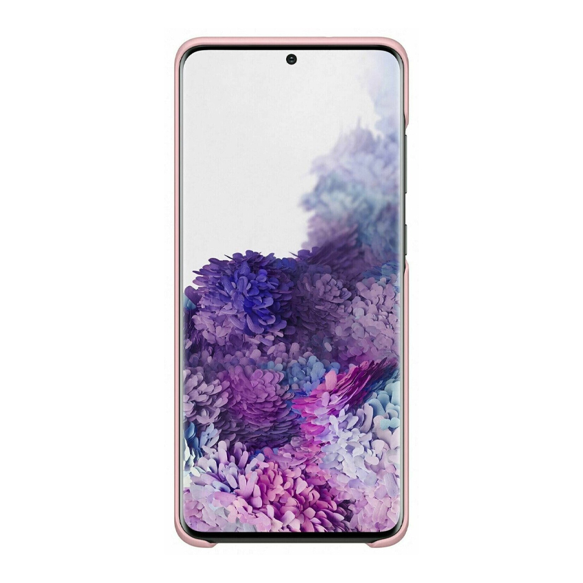 Чохол накладка Samsung G985 Galaxy S20 Plus LED Cover Pink (EF-KG985CPEG)