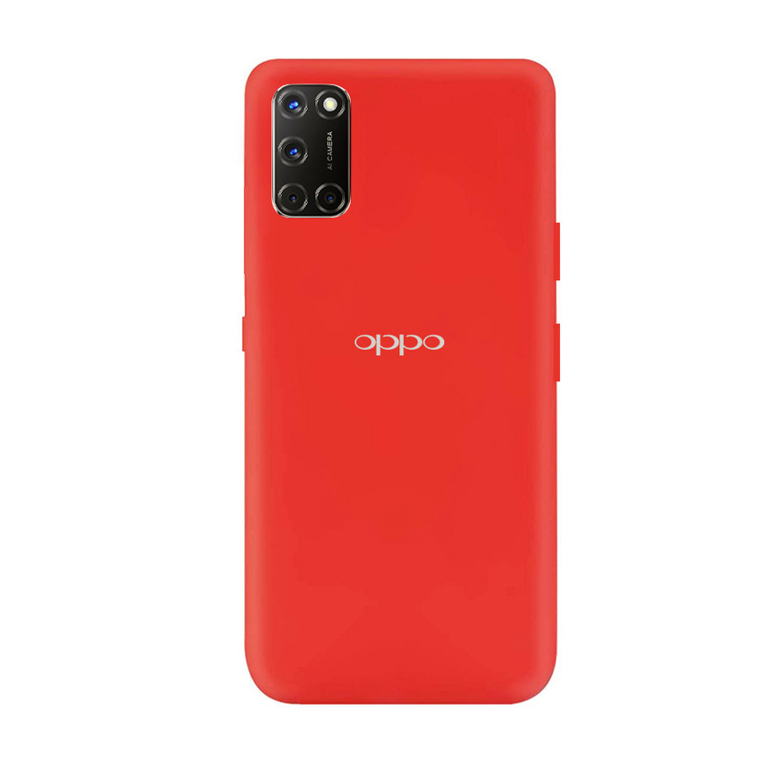 Чехол Original Soft Touch Case for Oppo A52/A72/A92 Red