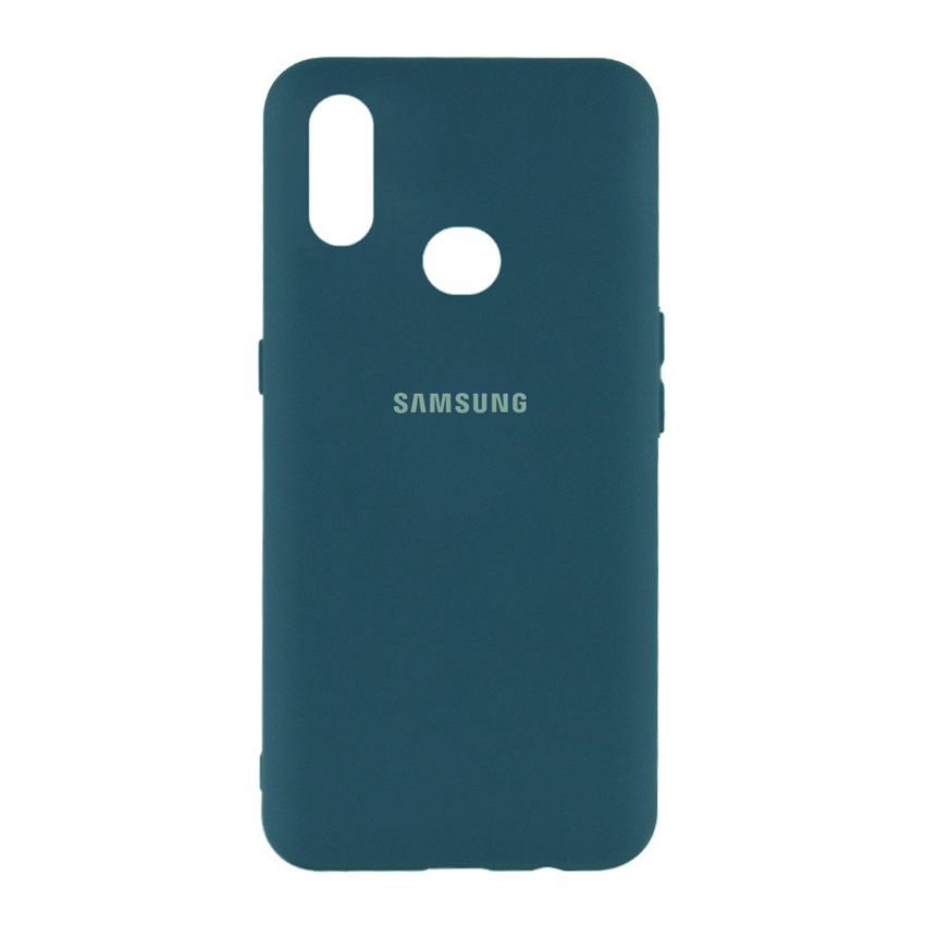 Чехол Original Soft Touch Case for Samsung A10s-2019/A107 Mist Blue
