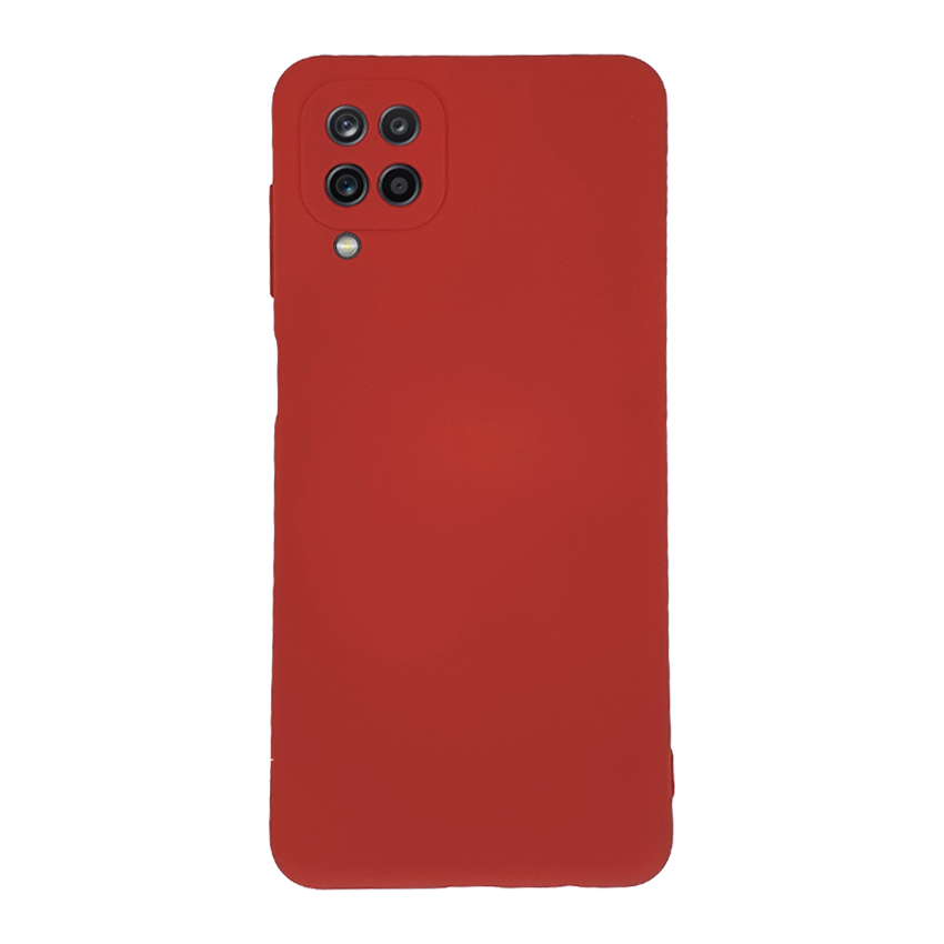 Чехол Original Soft Touch Case for Samsung A12-2021/A125/M12-2021 Raspberry Red