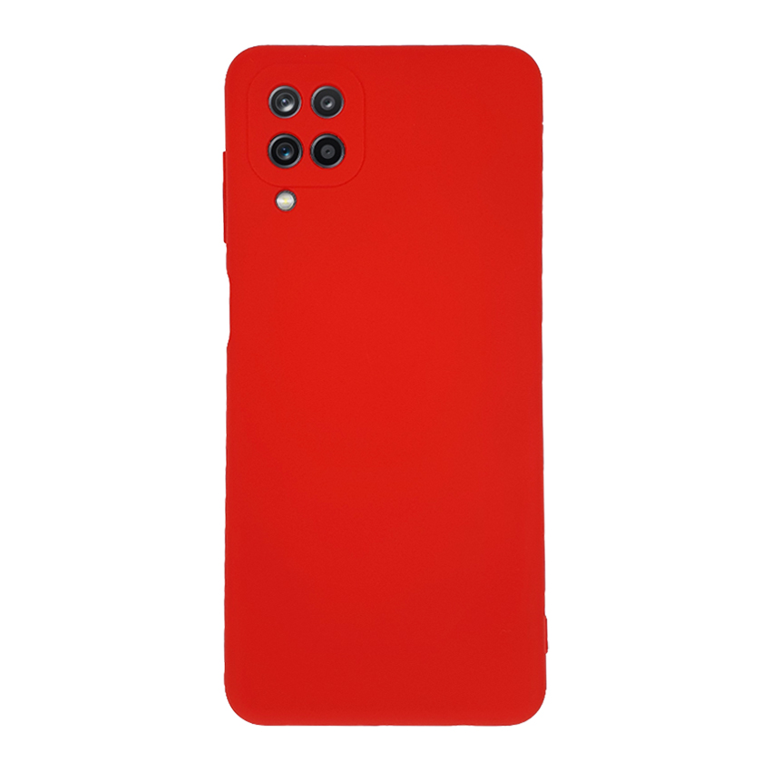 Чехол Original Soft Touch Case for Samsung A12-2021/A125/M12-2021 Red