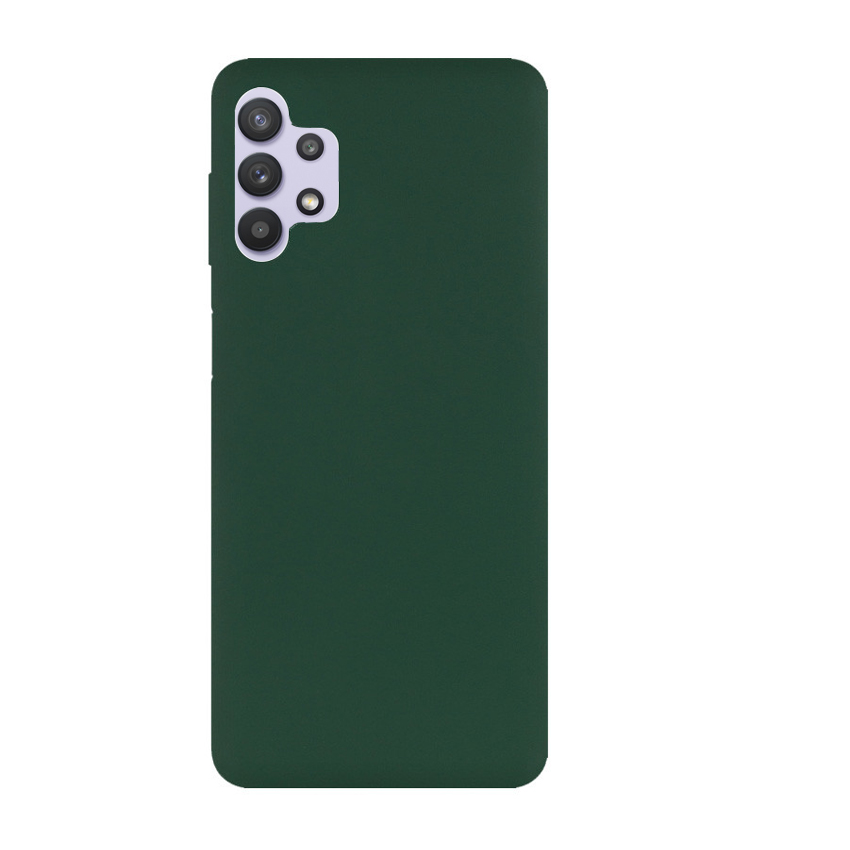 Чехол Original Soft Touch Case for Samsung A32-2021/A325 Dark Green