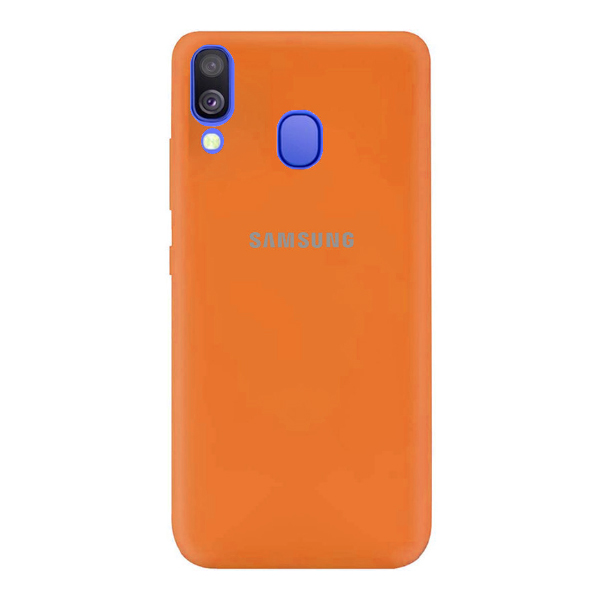 Чехол Original Soft Touch Case for Samsung A40-2019/A405 Orange