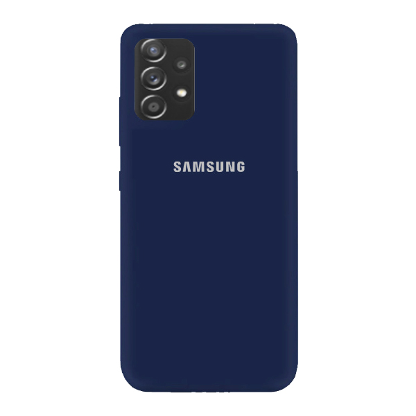 Чехол Original Soft Touch Case for Samsung A52/A525/A52S 5G/A528B Dark Blue