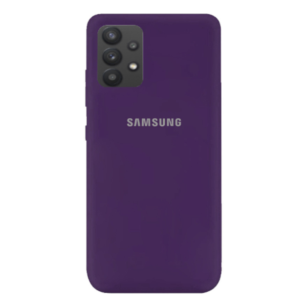 Чехол Original Soft Touch Case for Samsung A52-2021/A525 Grape