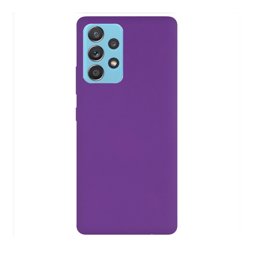Чехол Original Soft Touch Case for Samsung A52/A525/A52S 5G/A528B Purple