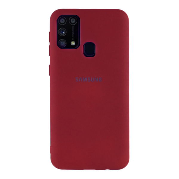 Чехол Original Soft Touch Case for Samsung M31-2020/M315 Maroon