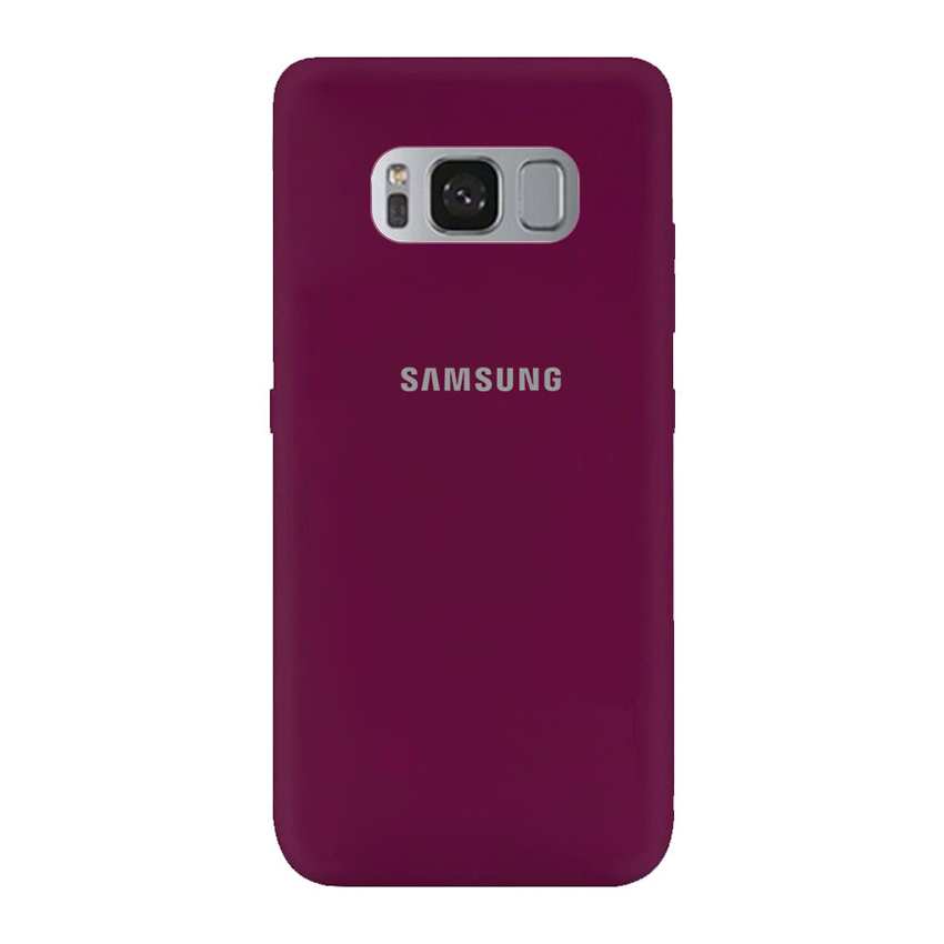 Чехол Original Soft Touch Case for Samsung S8/G950 Marsala