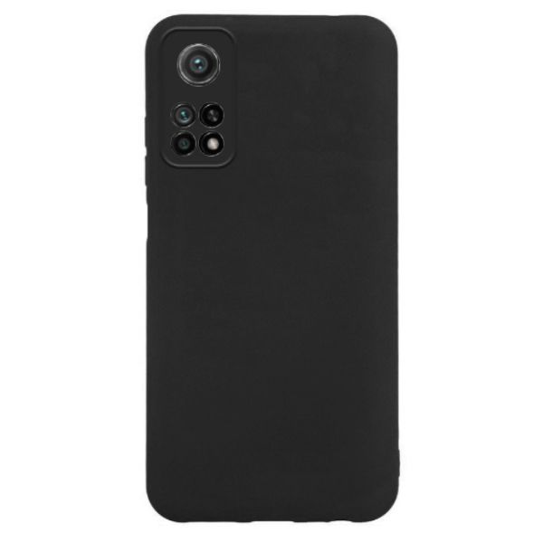 Чехол Original Soft Touch Case for Xiaomi Mi 10T/Mi 10T Pro Black with Camera Lens