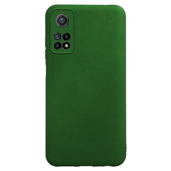Чехол Original Soft Touch Case for Xiaomi Mi 10T/Mi 10T Pro Dark Green with Camera Lens