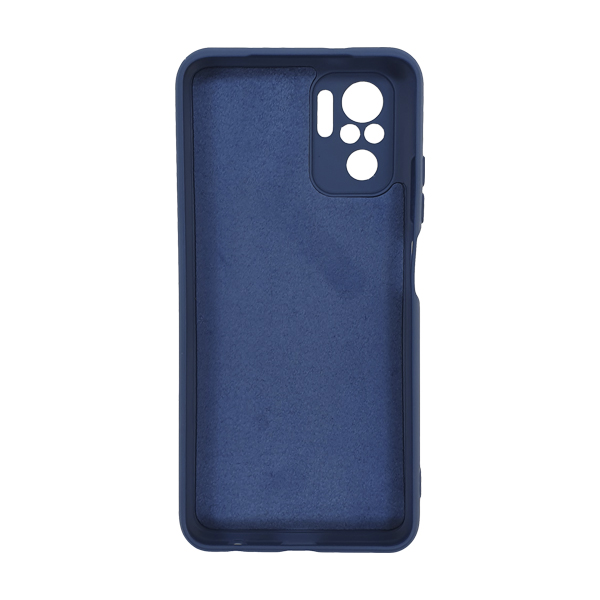 Чехол Original Soft Touch Case for Xiaomi Redmi Note10 Dark Blue with Camera Lens