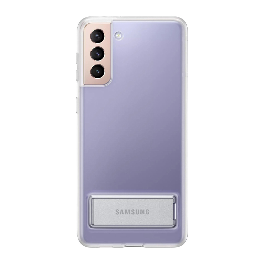 Чехол накладка Samsung G996 Galaxy S21 Plus Clear Standing Cover Transparancy (EF-JG996CTEG)