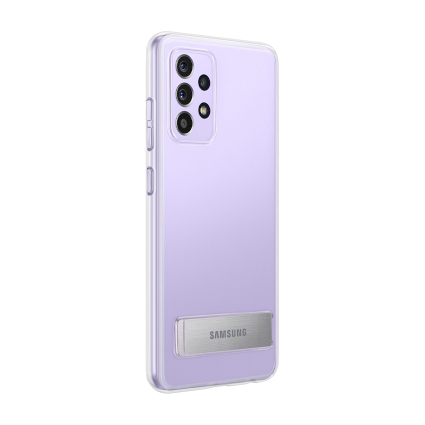 Чехол накладка Samsung A72 Clear Standing Cover Transparent (EF-JA725CTEGRU)