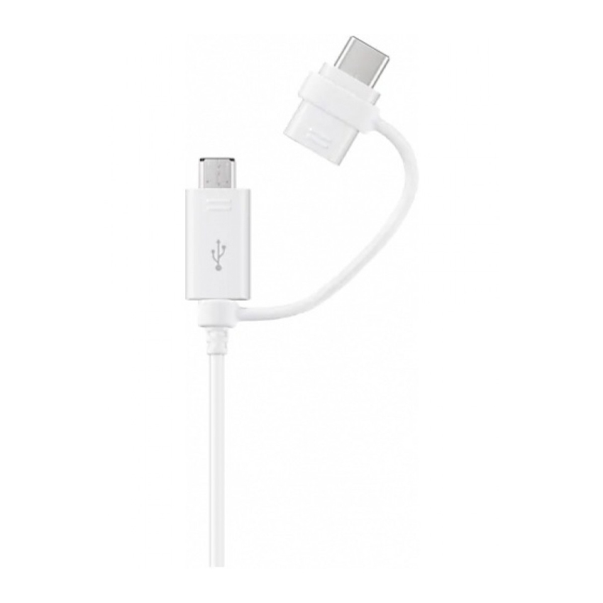 Кабель Samsung Cable USB Combo Type-C & Micro-USB 1.5m White (EP-DG930DWEGRU)