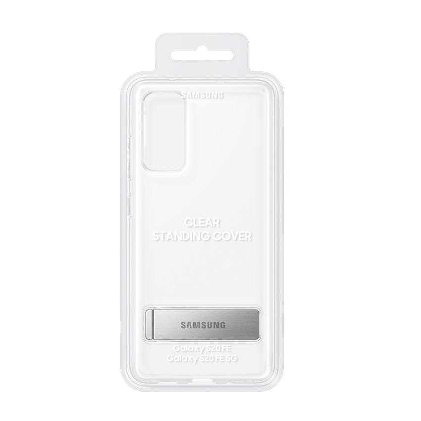 Чехол накладка Samsung G780 Galaxy S20 FE Clear Standing Cover Transparent (EF-JG780CTEG)