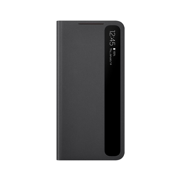 Чехол книжка Samsung G991 Galaxy S21 Smart LED Clear View Cover Black (EF-ZG991CBEG)