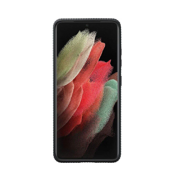 Чехол накладка Samsung G998 Galaxy S21 Ultra Protective Standing Cover Black (EF-RG998CBEG)
