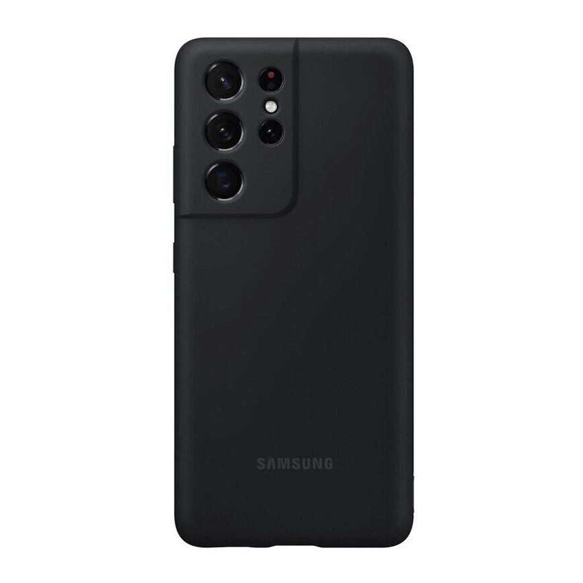 Чехол накладка Samsung G998 Galaxy S21 Ultra Silicone Cover with S Pen Black (EF-PG99PTBEG)