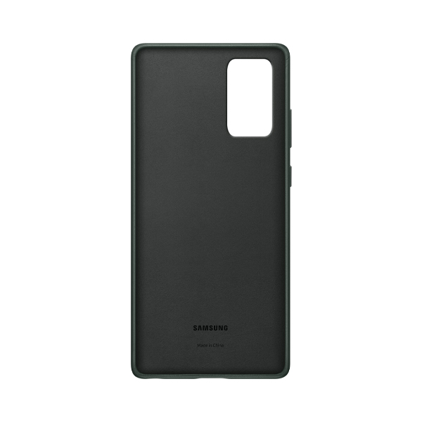 Чехол накладка Samsung N980 Galaxy Note 20 Clear Leather Cover Green (EF-VN980LGEG)