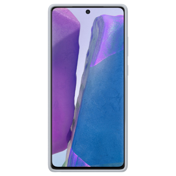 Чехол накладка Samsung N980 Galaxy Note 20 Kvadrat Cover Gray (EF-XN980FJEG)