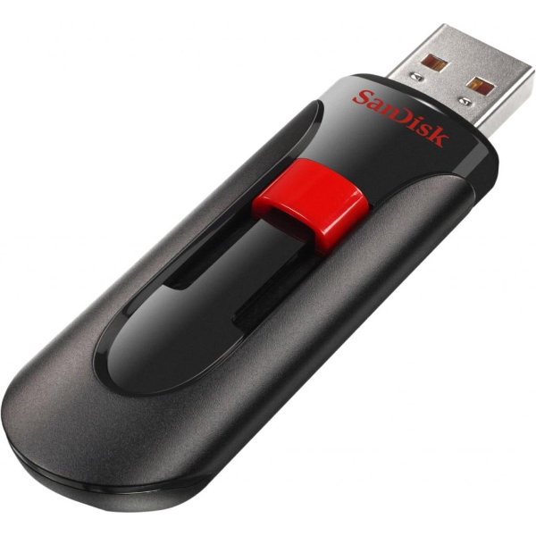 Флешка SanDisk 128 GB Cruzer Glide USB 3.0 Black (SDCZ600-128G-G35)