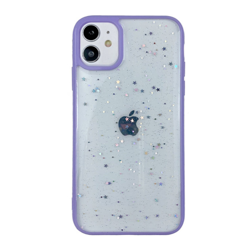 Чехол Shiny Stars Case для iPhone 11 Purple