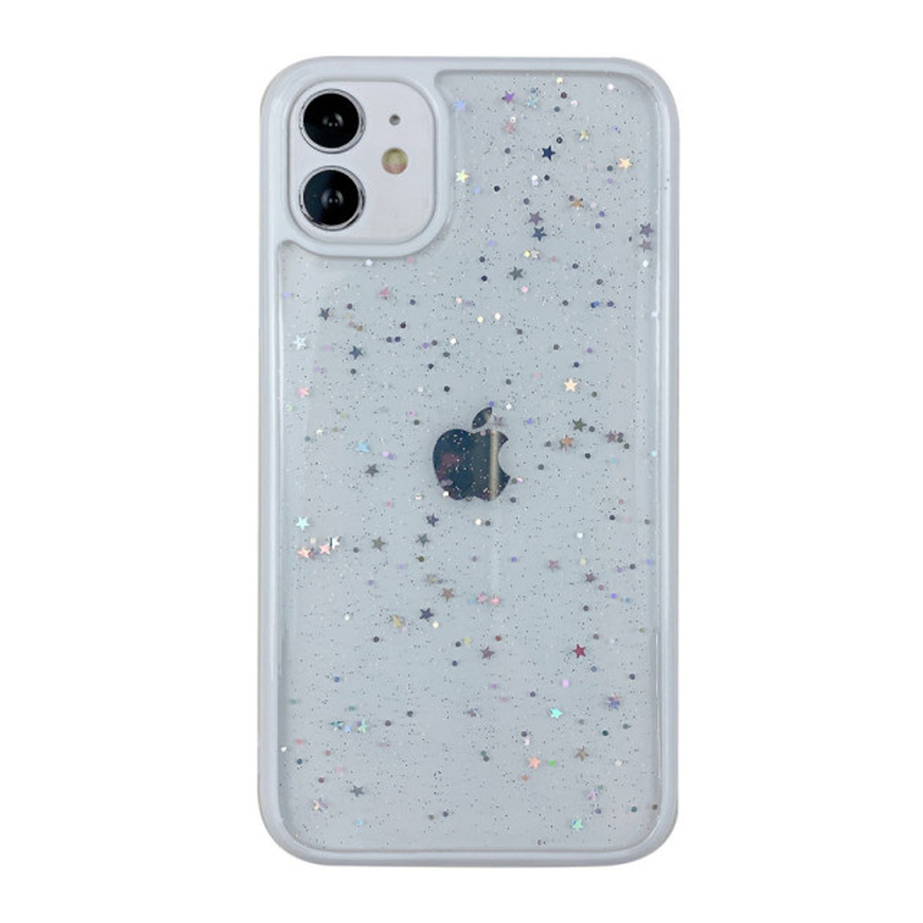 Чехол Shiny Stars Case для iPhone 11 White