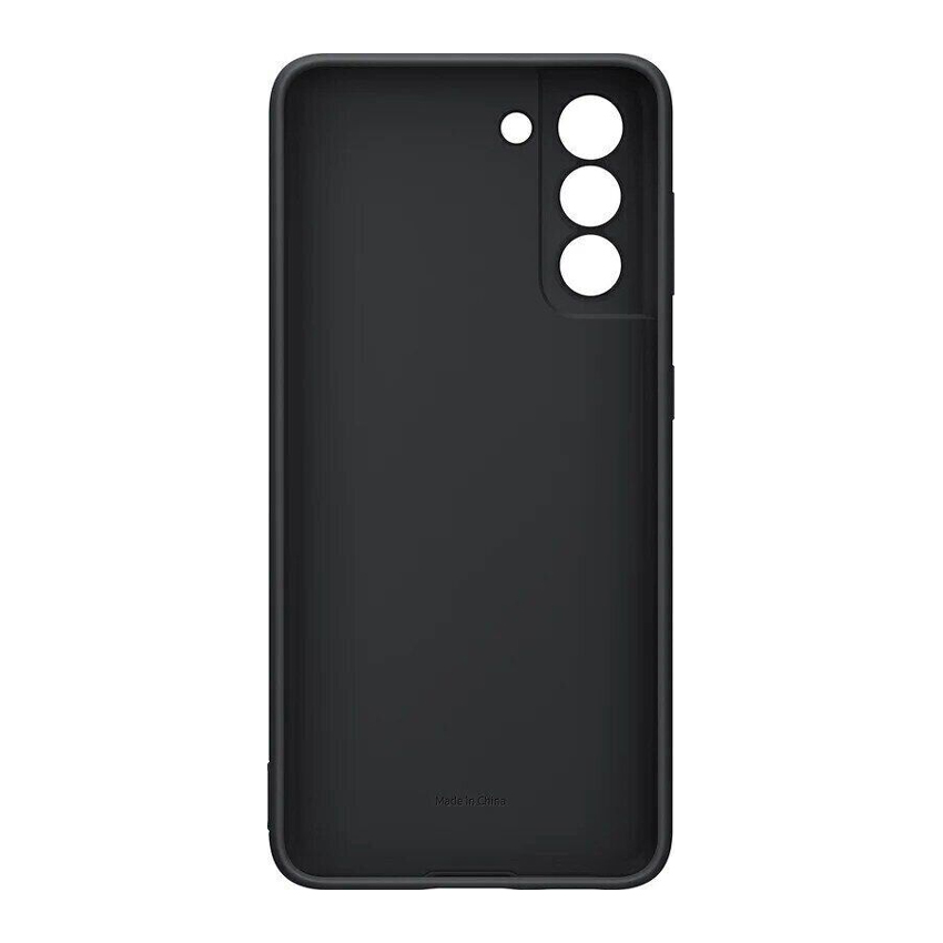 Чехол накладка Samsung G996 Galaxy S21 Plus Silicone Cover Black (EF-PG996TBEG)