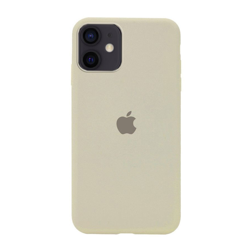 Чехол Soft Touch для Apple iPhone 12/12 Pro Antique White