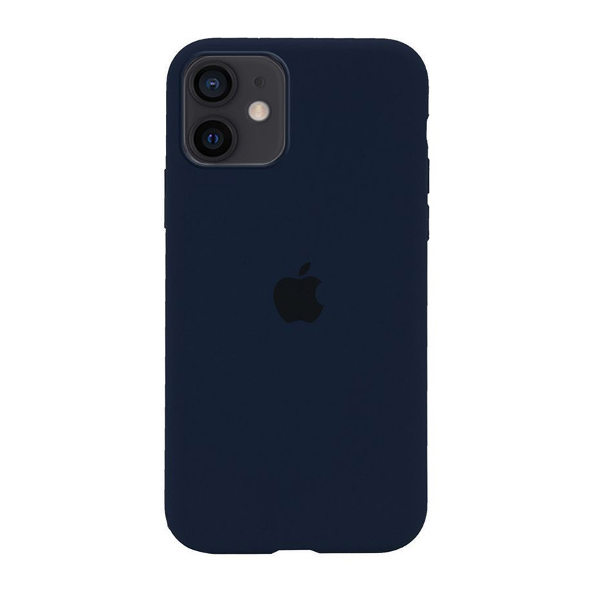 Чехол Soft Touch для Apple iPhone 12 Mini Navy Blue