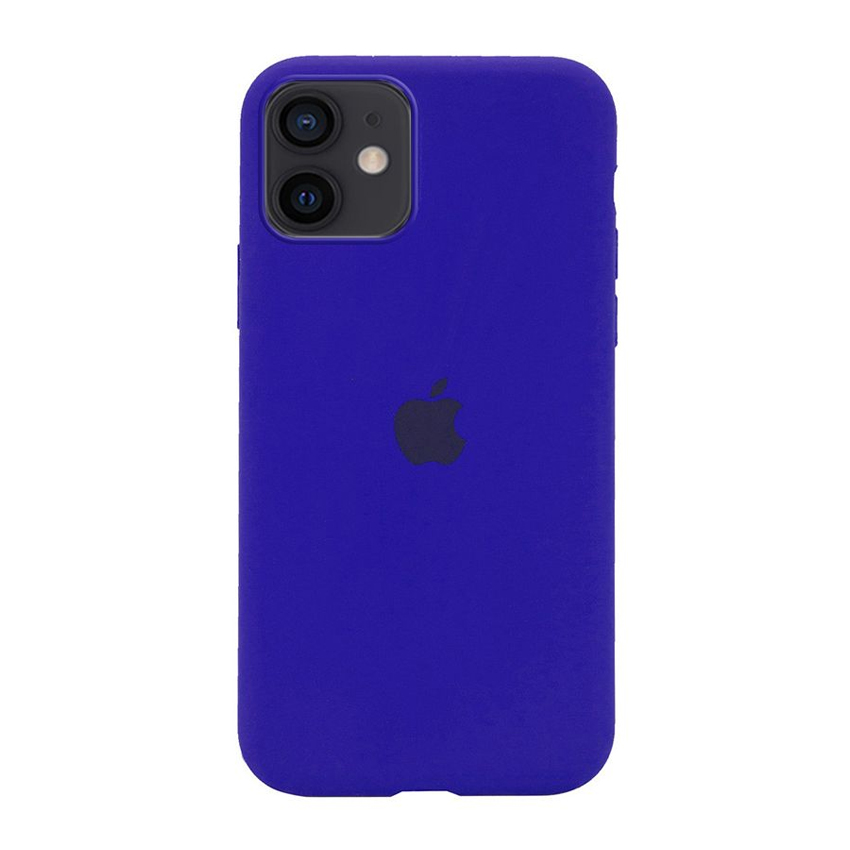 Чехол Soft Touch для Apple iPhone 12 Mini Shiny Blue