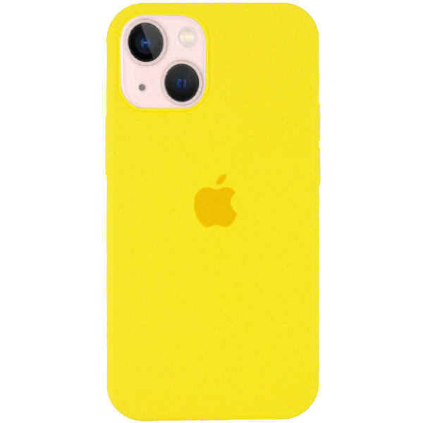 Чехол Soft Touch для Apple iPhone 13 Canary Yellow