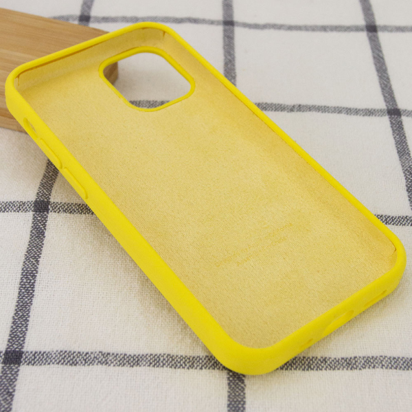 Чехол Soft Touch для Apple iPhone 13 Canary Yellow