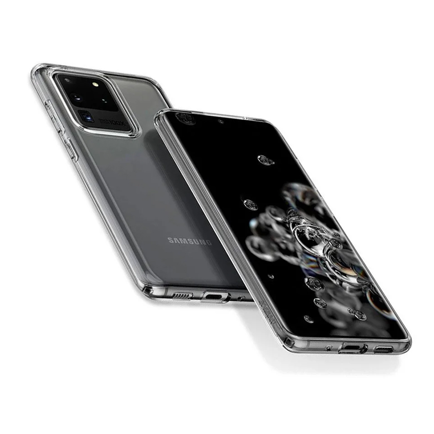 Чехол Spigen Samsung G988 Galaxy S20 Ultra Liquid Crystal Case Clear (ACS00709)