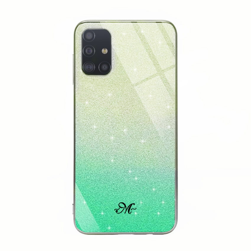 Чехол Swarovski Case для Samsung A71-2020/A715 Yellow/Green