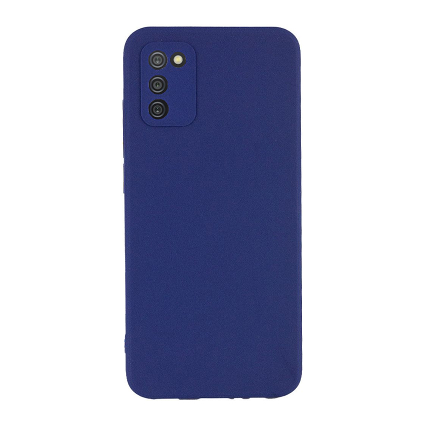 Чехол накладка Goospery TPU Square Full Camera Case для Samsung A02s-2021/A025 Dark Blue