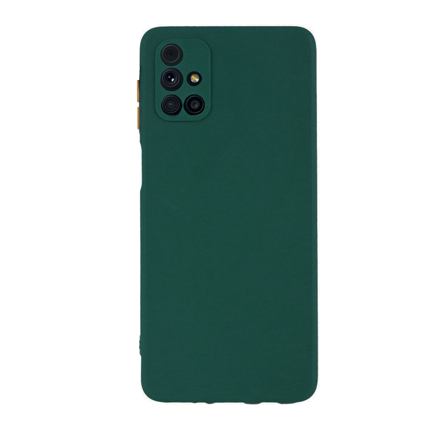 Чехол накладка Goospery TPU Square Full Camera Case для Samsung M31s-2019/M317 Green
